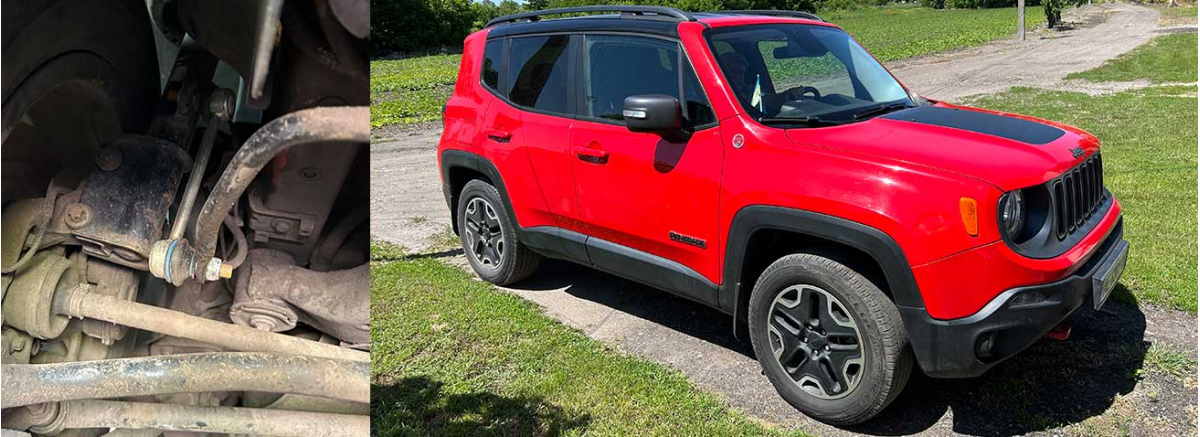 Стійки стабілізатора Jeep Renegade
